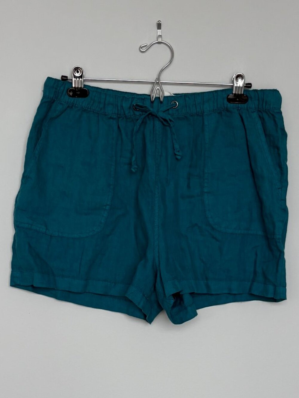 C&C California Teal Linen Shorts XL